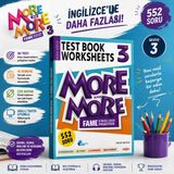 Kurmay More And More 3 Test Book Worksheets – 552 Soru | 30 Test + 16 Deneme | Ingilizce Soru Bankası