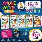 Kurmay More And More 6. Sınıf Fame English Practice 5'li Ingilizce Set – 2026-2027 Yeni Baskı | 5 Kitap