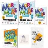 Kurmay More&more 6.sınıf Practice Book Set ve Testbook WORKSHEETS+ZİHİNDENEME+KRM-1429