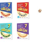 Kurmay Orjin 7. Sınıf Maarif Matematik Fen Türkçe ve Sosyal 4lü Set Etkinlikli Soru Bankası + Telefon Standı - Maarif Model