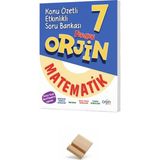Kurmay Orjin 7. Sınıf Maarif Matematik Konu Özetli Etkinlikli Soru Bankası + Telefon Standı - Maarif Model