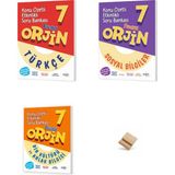 Kurmay Orjin 7. Sınıf Maarif Türkçe Sosyal ve Din 3lü Set Konu Özetli Etkinlikli Soru Bankası + Telefon Standı - Maarif Model