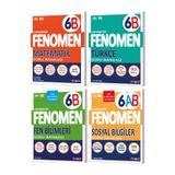 Kurmay Yayınevi 6.Sınıf Fenomen 6B Matematik + 6B Türkçe + 6B Fen Bilimle + 6AB Sosyal Soru Bankaları / 4 KİTAP YENİ