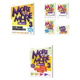 Kurmay Yayınları 3. Sınıf More And More Test Book Worksheets - 6'lı Set İngilizce Kitaplar