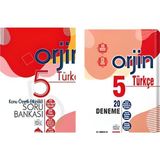 Kurmay Yayınları 5.Sınıf Orjin Türkçe Konu Özetli Soru Bankası +20 Deneme+ Destek Sorubankası
