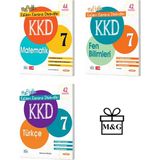 Kurmay Yayınları 7.Sınıf KKD Matematik Fen Bilimleri ve Türkçe Deneme