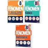 Kurmay Yayınları Fenomen 8. Sınıf Matematik - B + Türkçe - B + Inkılap Tarihi