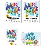 Kurmay Yayınları More and More 6. Sınıf Practice Book - More and More Skills Book - More and More Dictionary - More and More Readers 4'lü Set