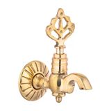 Kurna Hamam Musluğu Gold Kurna Bataryası Özel Tasarım Vintage Hamam Musluğu Pirinç
