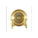 Kurna Musluğu Gold Hamam Muslukları Hamam Tası Dahil Set Altın Kurna Bataryası