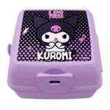 Kuromi 3460 Bölmeli Beslenme Kutusu Okul Kabı
