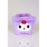 Kuromi Basic Peluş El Çantası, Beslenme Çantası, Mor, Tek Ebat