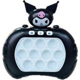 Kuromi Bebek Işıklı Elektronik Popit Eğitici Oyuncak Quick Push Konsol - Pembe