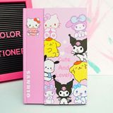 Kuromi Cinnamoroll Melody Hello Kitty Mıktanıslı Çizgili Defter Ajanda Planyalıcı Günlük Hediyelik