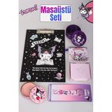 Kuromi Dekomus İle Lisanslı Yeni Sezon Kuromi Sekreterlik,Kokulu Mum,Metal Organizer,Küp Bloknot,Para Çantası