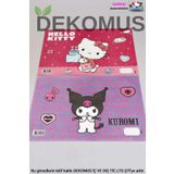 kuromi Dekomus Ile Yeni Sezon Lisanslı " Best Frıends " Ve Hello Kıtty 2'li Beslenme Örtüsü