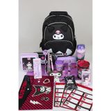 kuromi DEKOMUS İLE YENİ SEZON LİSANSLI "DARK DELIGHT KOLEKSİYONU" OKUL VE KALEM ÇANTASI İLE PREMIUM