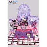 kuromi DEKOMUS İLE YENİ SEZON LİSANSLI KUROMI "MAGICAL BUDDY" OKUL,BESLENME VE KALEM ÇANTASI İLE PREMIUM FU