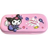 Kuromi Fermuarlı Kullanışlı Pembe Kalemlik Kalem Kutusu