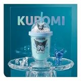 Kuromi & Friends 3D Figürlü Simli Pipetli Bardak (GeceYarısıMavisi)