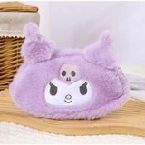 Kuromi Kalemlik Kalem Kutusu Peluş Büyük Boy Lüx Çanta Carm Süs Okul Kırtasiye Hediyelik