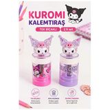 Kuromi Kalemtraş 2 Li Kuromi Figürlü Hazneli Tek Bıçaklı Kalem Açacağı Sevimli Plastik Kalem Traş Çöp Hazneli