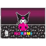 Kuromi Keskin Resim Defteri 25x35 15 Yaprak Spiralli 24'lü Paket