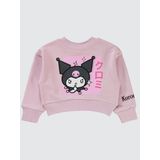 Kuromi Kız Çocuk Sweatshirt 2-5 Yaş Lila