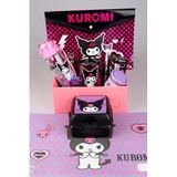 Kuromi Lisanslı Kırtasiye Okul Seti, Gıft Box, 500 ml Matara, Beslenme Kabı, Mor