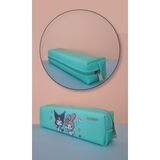 Kuromi My Melody Hello Kitty Cinnamoroll Figürlü Yumuşak Silikonlu Kalem Kutusu Kalemlik - Yeşil - Renkli - standart