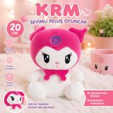 Kuromi Peluş Oyuncak 20 CM Sevimli Tasarımlı Yumuşak Dokulu Sarılmalık Peluş