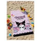 Kuromi Plaj Havlusu – Tatlı Kuromi İle Renkli Plaj Keyfi