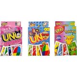 Kuromi Uno + Brawl Stars Uno + Pokemon Uno Oyun Kartları - 3 Lü Set - Sarı - Kırmızı