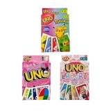 Kuromi Uno + Labubu Uno + Pokemon Uno Oyun Kartları 3'Lü Set