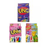 Kuromi Uno + Pokemon Uno + Stitch Uno Oyun Kartları 3'Lü Set