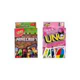 Kuromi Uno Ve Minecratf Uno Oyun Kartları