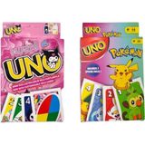 Kuromi Uno ve Pokemon Uno Oyun Kartları - Metalik Gri