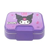 Kuromi Yazılı Mor Çelik Beslenme Kabı 3471