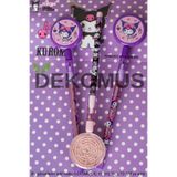 kuromi YENİ SEZON LİSANSLI KUROMI YUMURTALAYAN LABİRENT FİGÜRLÜ GEÇMELİ KURŞUN KALEM