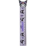 Kuromi&hello Kitty Plastik Cetvel 15 cm (612328) 1 Adet - Çok Renkli