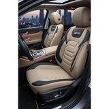 Kurra Store Opel Cascada 2.0 Cdtı (170 Ps) Start/stop 2017 Titanyum Serisi Uyumlu Keten Oto Koltuk Kılıfı Bej