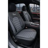 Kurra Store Opel Cascada 2.0 Cdtı (170 Ps) Start/stop 2018 Titanyum Serisi Uyumlu Keten Oto Koltuk Kılıfı Füme
