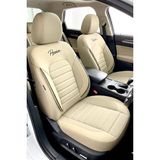 Kurra Store Volkswagen Polo 1.4 Basicline 4 Kapı Ov (75) 2004 Premium Serisi Uyumlu Keten Oto Koltuk Kılıfı Bej