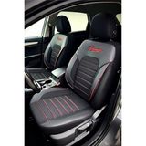 Kurra Store Volkswagen Polo 1.4 Tdi Basicline 4 Kapı (75) 2005 Premium Serisi Uyumlu Keten Oto Koltuk Kılıfı Siyah