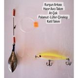Kurşun Arkası 120 gr Hazır Avcı Takım At-Çek Palamut - Lüfer Çinekop