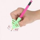 Kurşun Kalem Tutacağı, Çocuk Kalem Tutamağı, Çocuklar İçin 3 Parça Yazı Tutacağı, Ergonomik Tutamak Yazma Yardımı Yetişkinler için Duruş Düzeltme Aracı