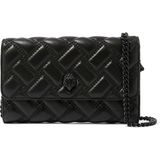 Kurt Geiger Kensington Chain Wallet 19X11 Cm, Zincirli Deri Cüzdan & Çapraz Çanta - Siyah
