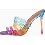 Kurt Geiger Kurt Geıger Maddison Strappy Taş Detaylı Stiletto Kadın Topuklu Ayakkabı - Renkli