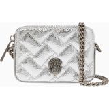 Kurt Geiger Micro Kensington Camera Bag, Şık, Pratik ve Kompakt Çanta - Gümüş