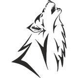 Kurt Uluyan Kurt Ülkücü Üç Hilal Sticker 01116